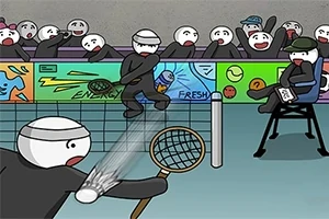 stick figure badminton 2