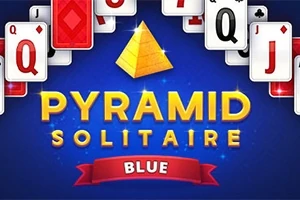 pyramid solitaire blue 