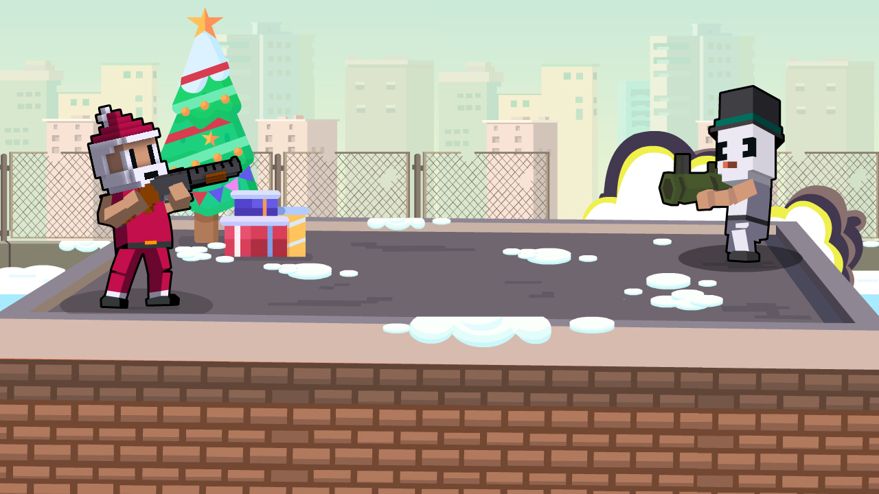 xmas rooftop battles 