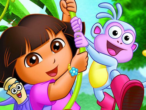 dora the explorer: spot the difference