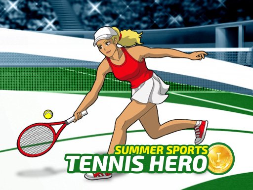 summer sports: tennis hero