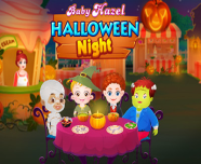 Baby Hazel Halloween Night